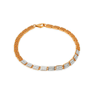 Tanishq 18 KT Diamond Bracelet for Women