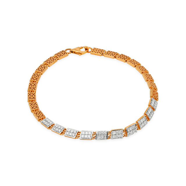 Tanishq 18 KT Diamond Bracelet for Women