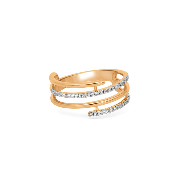 Tanishq 18KT Diamond Finger Ring for Women