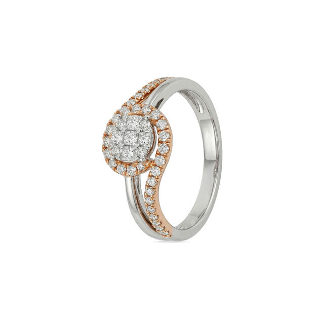 Tanishq 18KT Diamond Finger Ring for Women