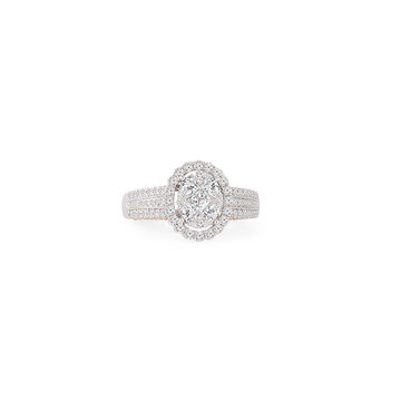 Tanishq 18KT Diamond Finger Ring for Women