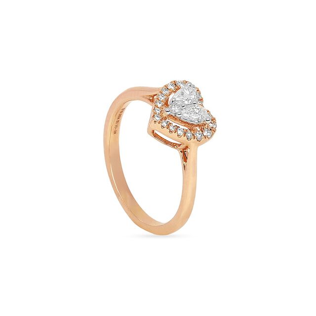 Tanishq 18KT Diamond Finger Ring for Women 4