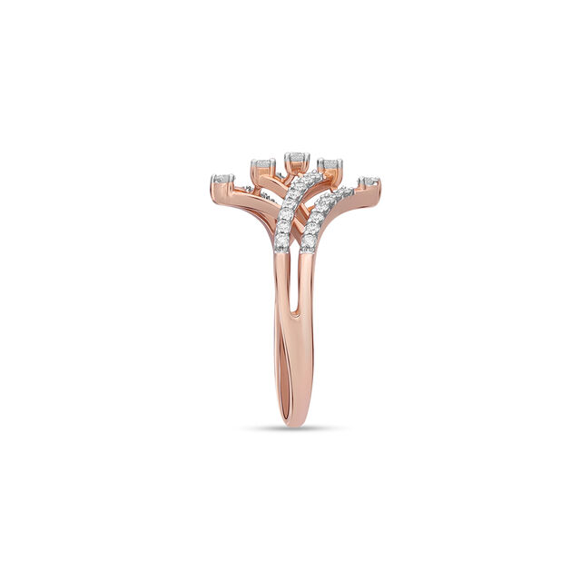 Tanishq 18 Karat Diamond Finger Ring for Women 2