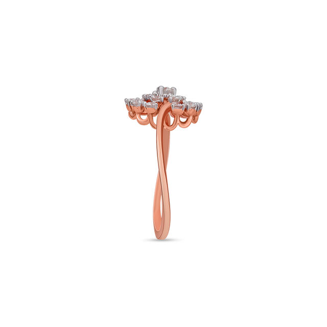 Tanishq 18 Karat Diamond Finger Ring for Women