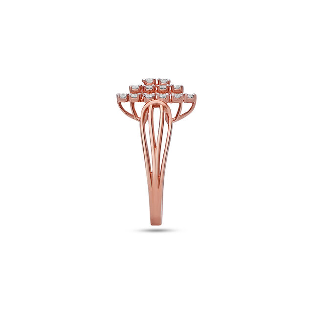 Tanishq 18 Karat Diamond Finger Ring for Women