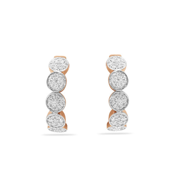 Sparkling Hoop Earrings 2