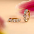Sparkling Hoop Earrings 