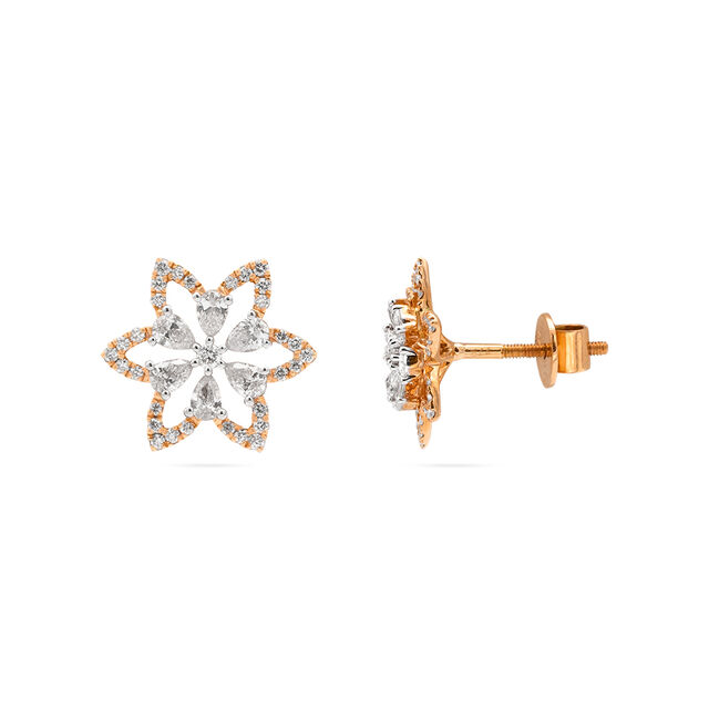 Celestial Star Diamond Earrings 2