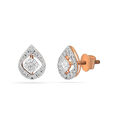 Deco Diamond Teardrop Earrings 3