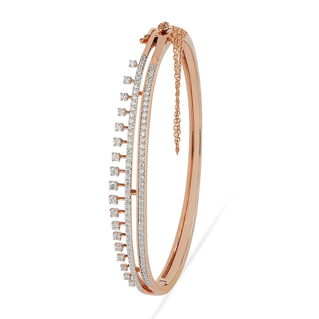 Tanishq 18KT Diamond Bangle for Women 4