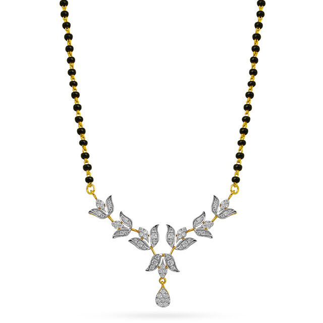 Tanishq 18KT Diamond Mangalsutra for Women 