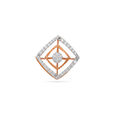Tanishq 18 Karat Diamond Pendant and Earrings Set for Women 3