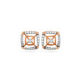 Tanishq 18 Karat Diamond Pendant and Earrings Set for Women 4