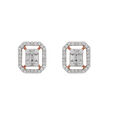 Tanishq 18 Karat Diamond Pendant and Earrings Set for Women 3