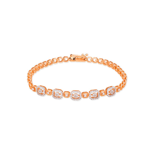 Tanishq 18 Karat Diamond Bracelet for Women