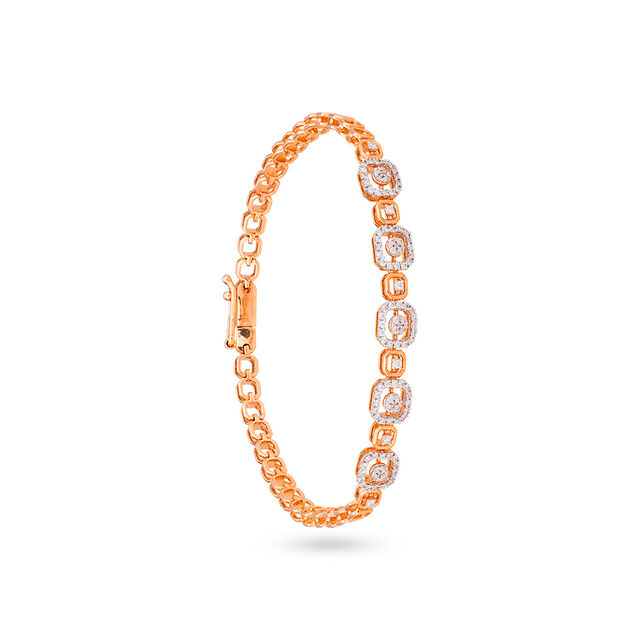 Tanishq 18 Karat Diamond Bracelet for Women