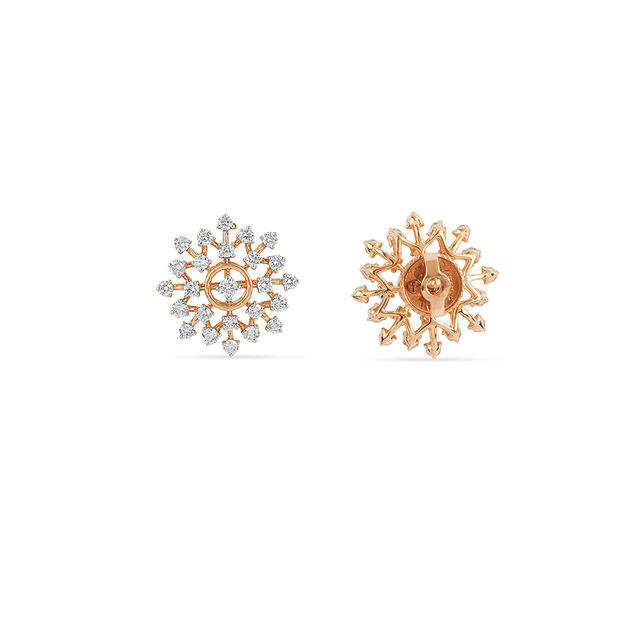 Tanishq 18KT Diamond Earrings for Women 4