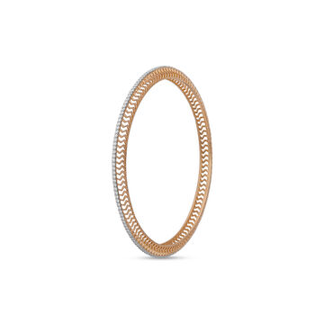 Tanishq 18 Karat Diamond Bangle for Women
