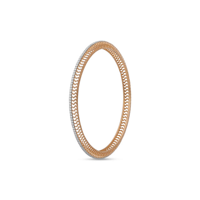 Tanishq 18 Karat Diamond Bangle for Women 