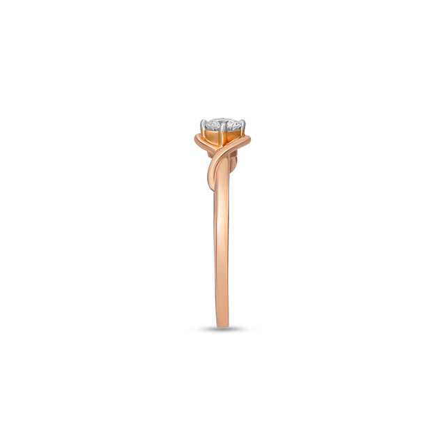 Tanishq 18 Karat Diamond Finger Ring for Women