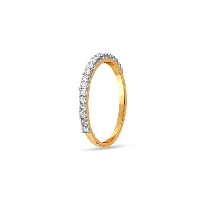 Tanishq 18 Karat Diamond Finger Ring for Women