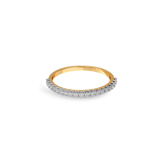 Tanishq 18 Karat Diamond Finger Ring for Women