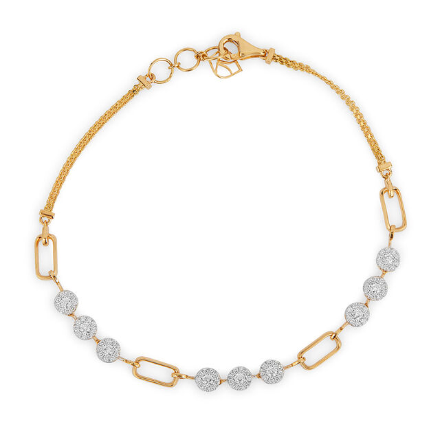Tanishq 18KT Diamond Bracelet for Women 2