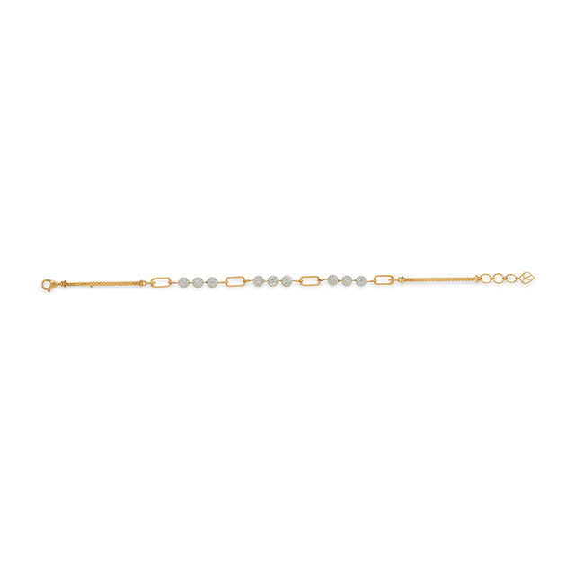 Tanishq 18KT Diamond Bracelet for Women 4