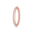 Lattice Luxe Rose Gold Bangle 