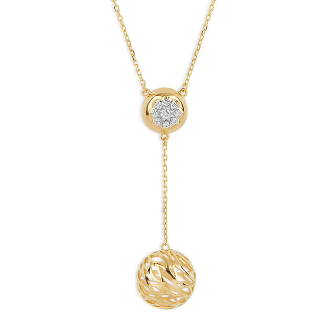 Tanishq 18KT Diamond Necklace for Women 4