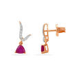 Tanishq 18 Karat Diamond Necklace Set for Women 4