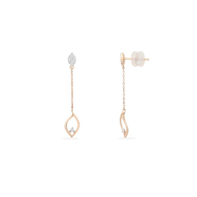 Tanishq 18KT Diamond Earrings 2