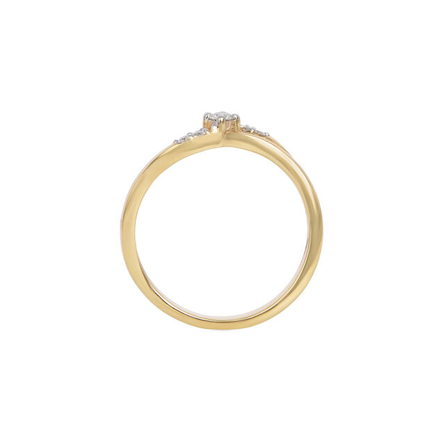 Tanishq 18KT Diamond Finger Ring 3