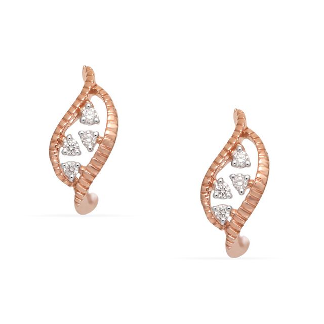 Tanishq 18KT Diamond Earrings 