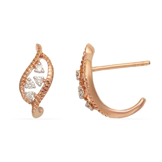 Tanishq 18KT Diamond Earrings 4