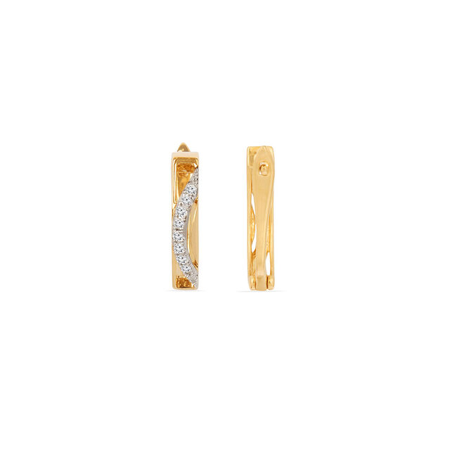 Tanishq 18KT Diamond Earrings for Women 3