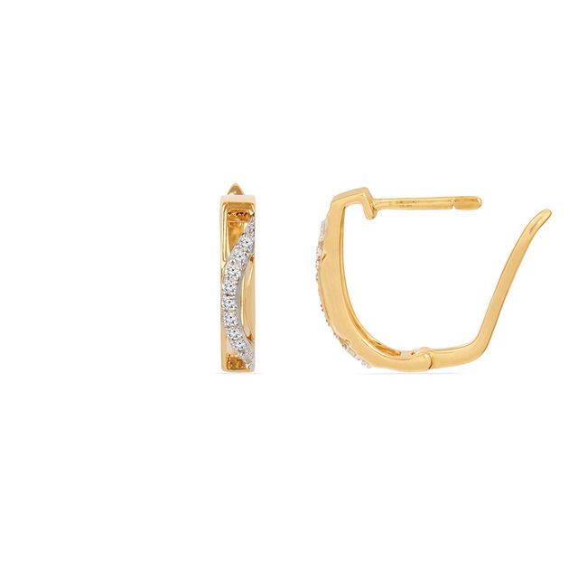 Tanishq 18KT Diamond Earrings for Women 4