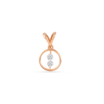 Tanishq 18KT Diamond Pendant for Women