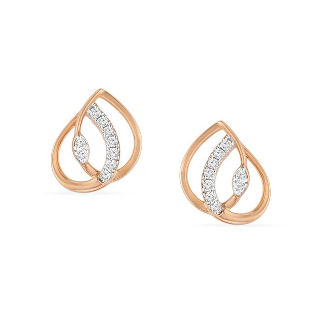 Tanishq 18KT Diamond Earrings for Women 