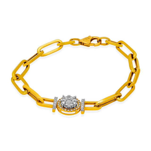 Tanishq 18 Karat Diamond Bracelet for Women
