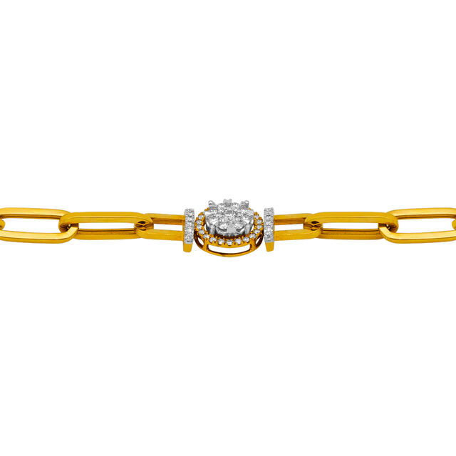 Tanishq 18 Karat Diamond Bracelet for Women