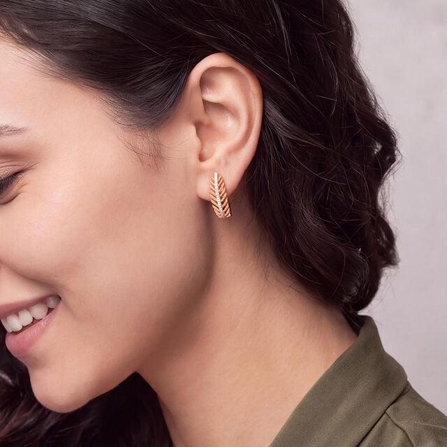 Tanishq 18KT Gold Earrings 2