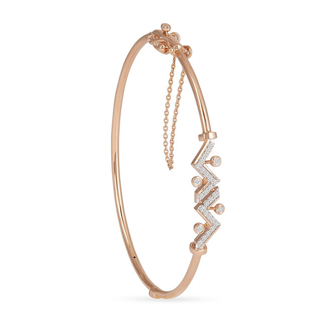 Tanishq 18KT Diamond Bangle for Women 4