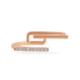 Modern Minimalist Studded Ring 