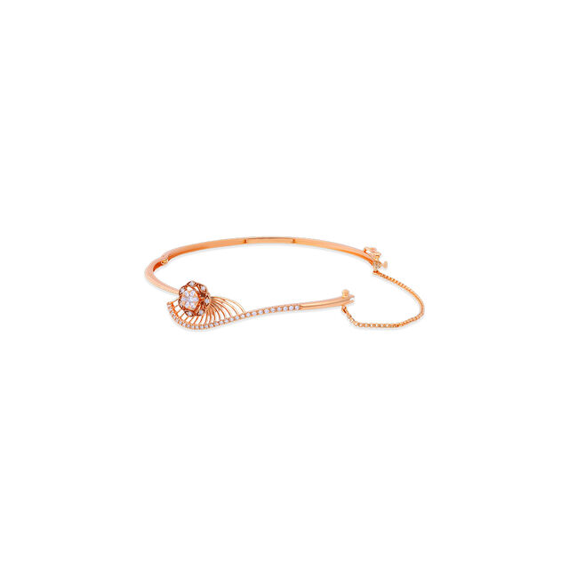 Enchanting Charm Diamond Bangle