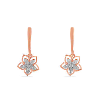 Gold Gleam Petal Earring