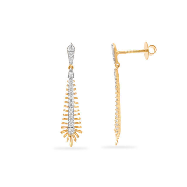 Alluring Diamond Drop Earring 2