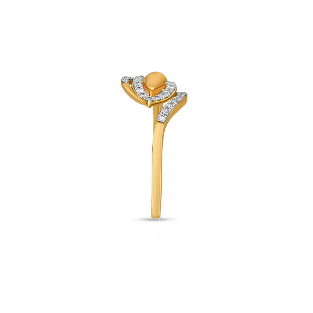 Tanishq 18 Karat Diamond Finger Ring for Women 2