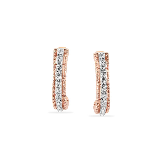 Tanishq 18 Karat Diamond Earrings for Women 