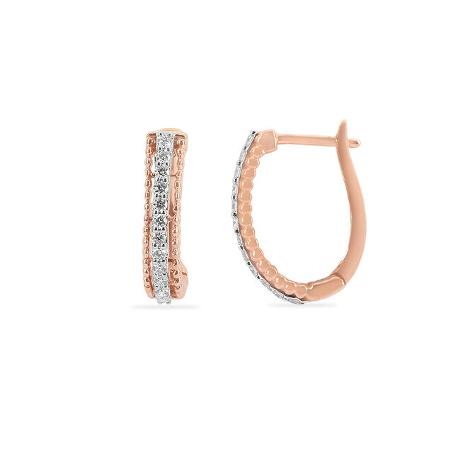 Tanishq 18 Karat Diamond Earrings for Women 2